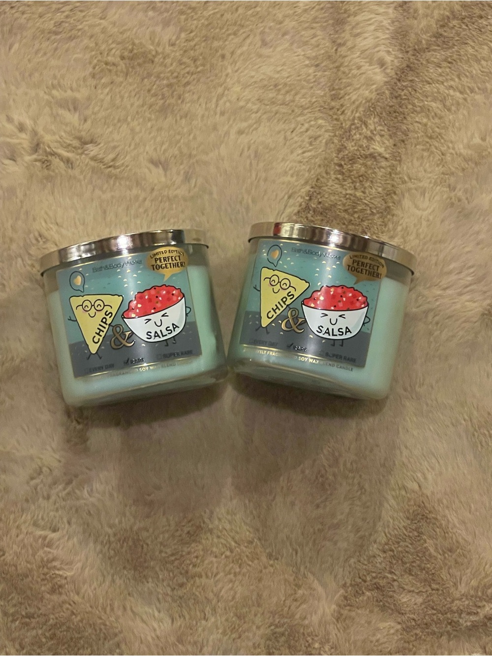 BBW BATH AND BODY WORKS LIMITED EDITION CANDLE BUNDLE CHIPS AND SALSA NEW